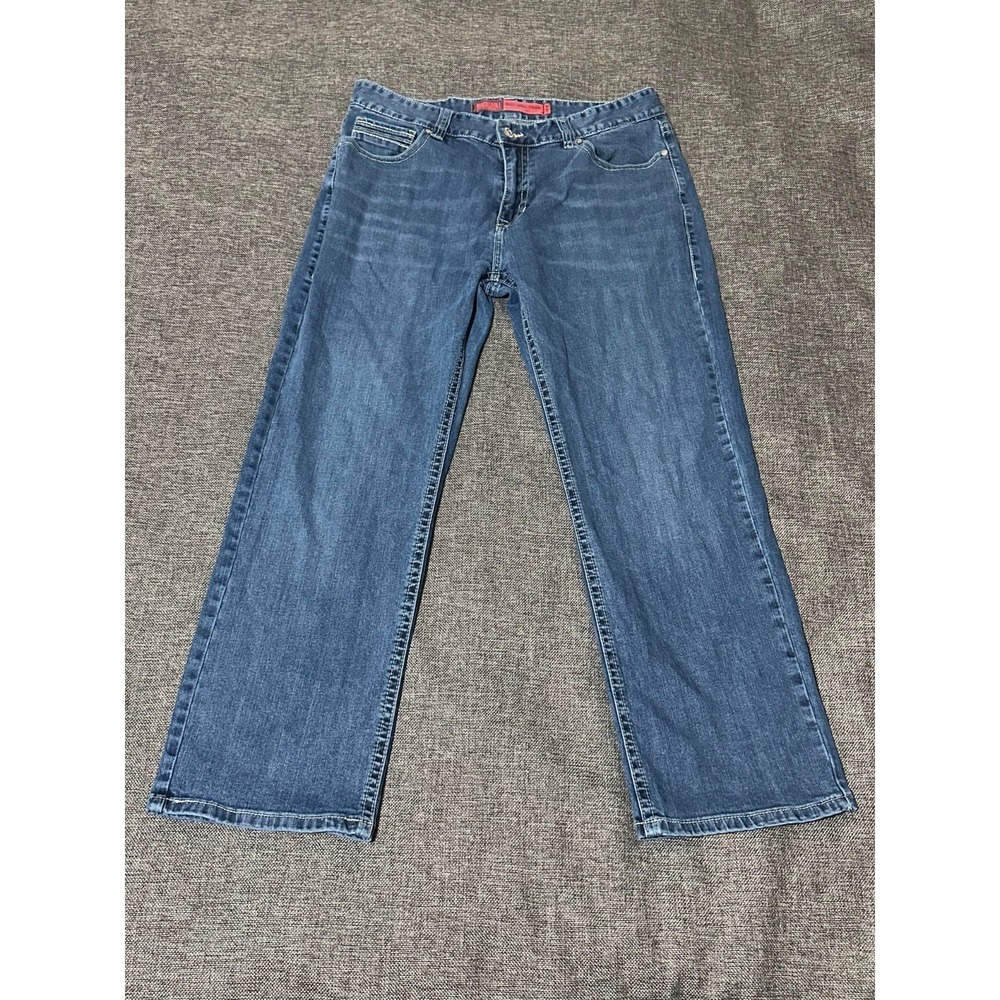 Rock & Roll Denim Men's 36 X 30 Double Barrel Straight Jeans